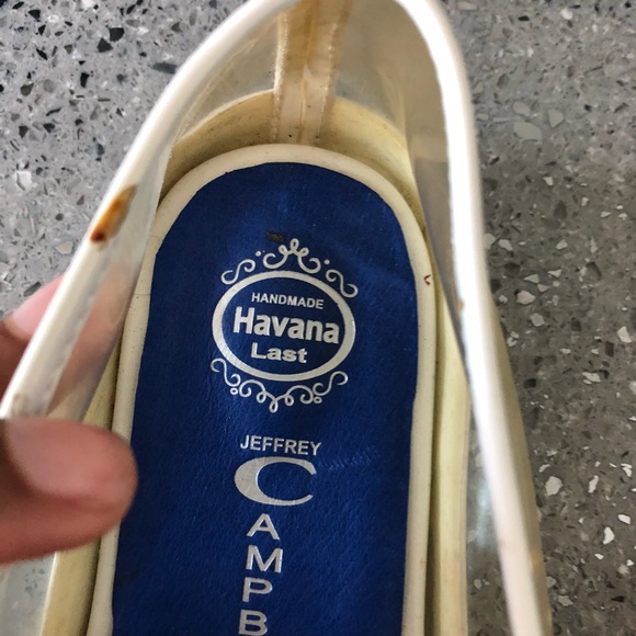 **JEFFREY CAMPBELL CLEAR SLIP-ONS** - Picture 4 of 7